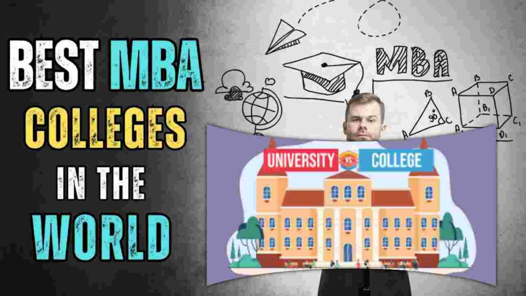 Best MBA Colleges in the World 